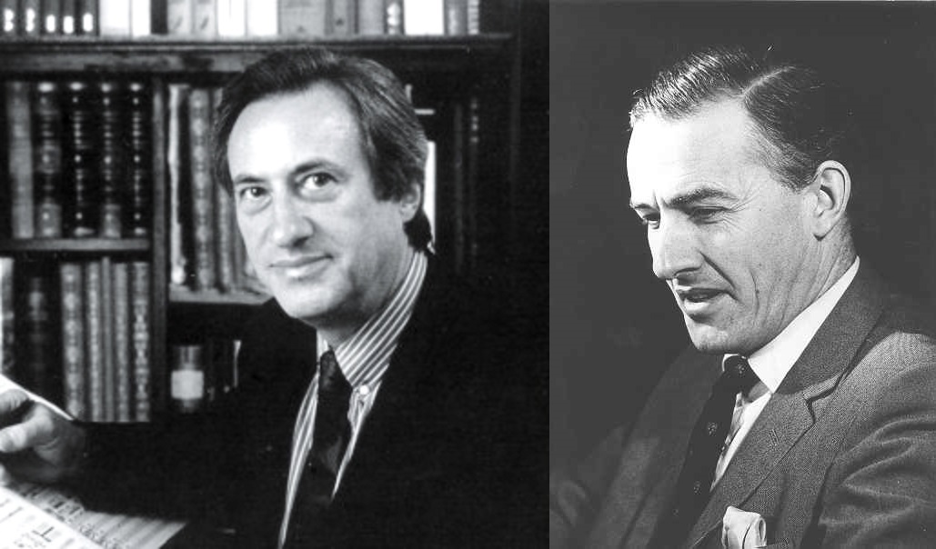 photos of Frederik Van Rossum and Francis Routh