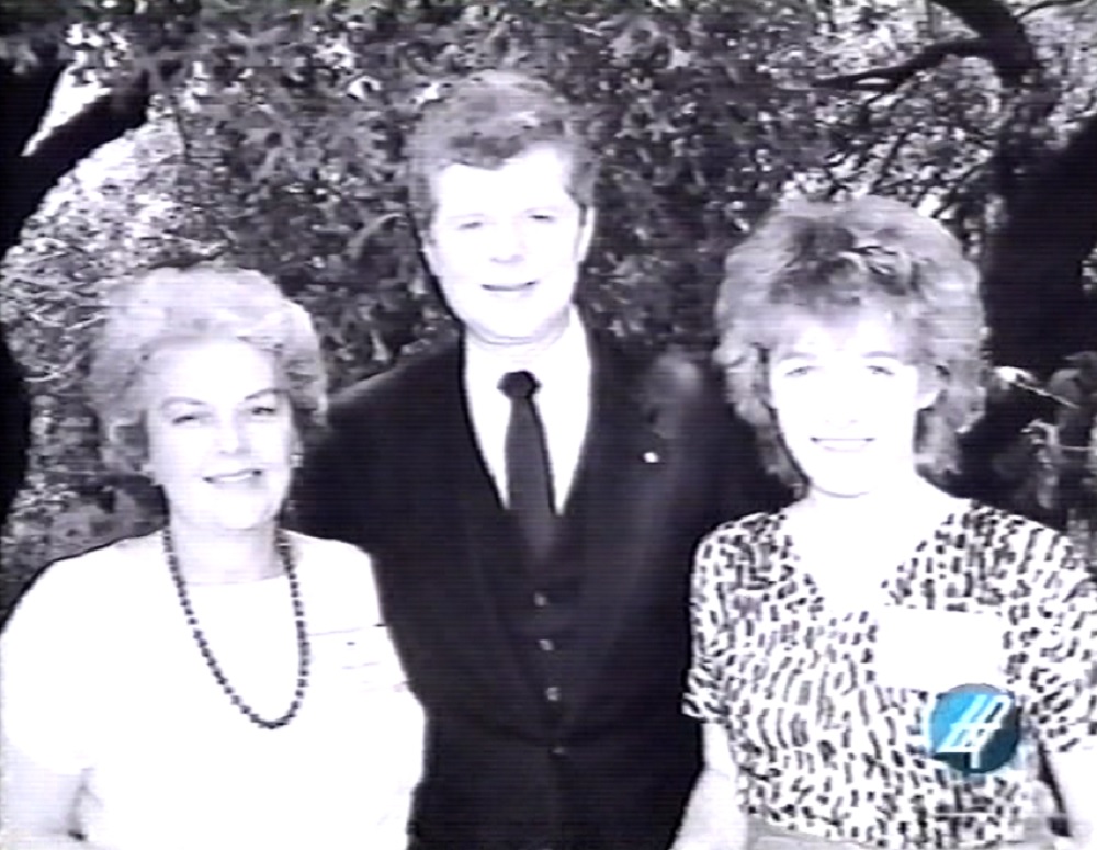 Photo of Lora with Van Cliburn